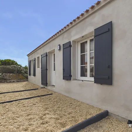 Prázdninový dům Maison Pour 6 Avec Jardin, Proche Marais Noirmoutier-en-l'Ile